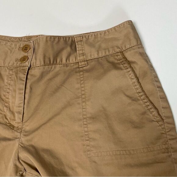 Talbots Signature Tan Chino Capri Jogger Pants Women's Size 4 - Picture 12 of 15